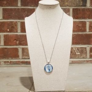 Prayer/ Cross Pendant Necklace